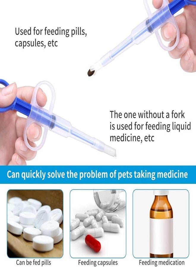 KittuPet جهاز KittuPet لتوزيع حبوب الحيوانات الأليفة للقطط والكلاب الصغيرة، قابل لإعادة الاستخدام، مع ملحقات تغذية الأدوية للحيوانات. - Image 3